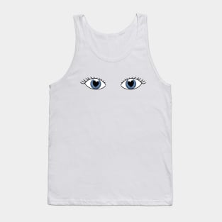 Blue Eyes Tank Top